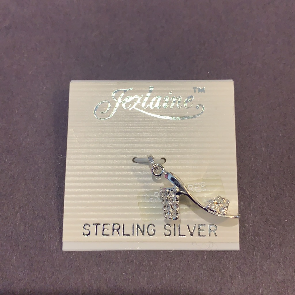 Nwt Sterling Silver High Heeled Shoe Charm 12$